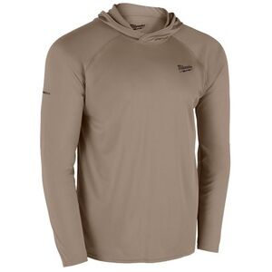 MILWAUKEE M550N WORKSKIN HOODED SUN SHIRT - SANDSTONE MEDIUM